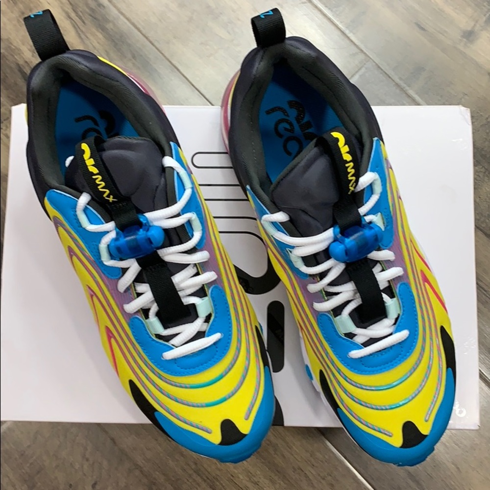 NIKE AIR MAX 270 REACT ENG laser blue/white-anthra - Picture 12 of 16